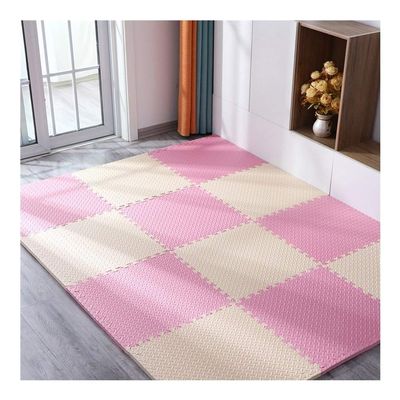 ALGFree Foam Puzzle Mat Child Soft Splice Game Pad, EVA Runner Carpet Interlocking Floors Tiles, 4 Colors, Free Combination (Color : A, Size : 60x60x2.5cm-16pcs)