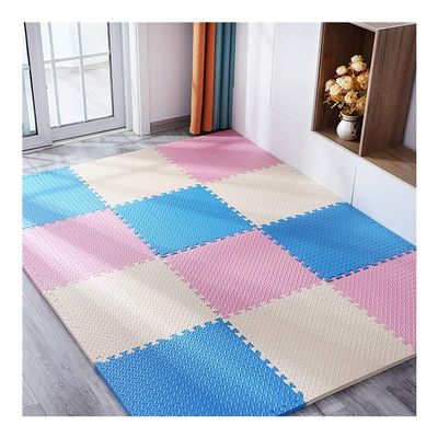ALGFree Foam Puzzle Mat Child Soft Splice Game Pad, EVA Runner Carpet Interlocking Floors Tiles, 4 Colors, Free Combination (Color : C, Size : 60x60x2.5cm-16pcs)