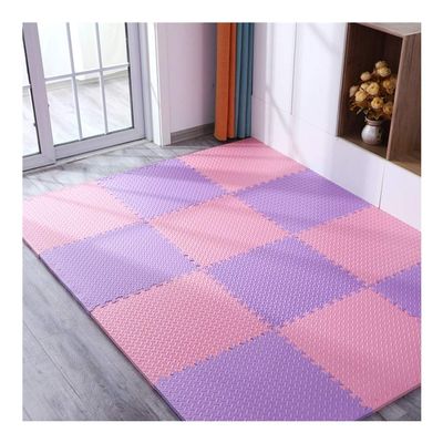 ALGFree Foam Puzzle Mat Child Soft Splice Game Pad, EVA Runner Carpet Interlocking Floors Tiles, 4 Colors, Free Combination (Color : D, Size : 60x60x2.5cm-16pcs)