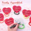 4E's Novelty Valentines Bracelets with Cards (48 Pack ) Our Class Will Knot Be The Same Without You - Bulk School Valentines Day Gifts for Kids from Teacher Party Favors Classroom Exchange view 4
