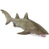 Safari Ltd. Sand Tiger Shark Figurine - Detailed 6.5" Plastic Model Figure - Fun Educational Ocean Play Toy for Boys, Girls & Kids Ages 3+ view 1