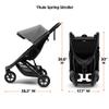 Thule Spring Stroller, Grey Melange view 3
