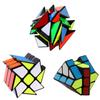 AHYUAN Speed Cube 3 Pack Magic Speed Puzzle Toy 3x3x3 Windmill 3x3 Axis V2 Fisher Toys Sturdy and Smooth Speed Cube Puzzles Toy for Kids and Adults view 1
