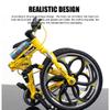 Lynkaye 1pcs Mini Finger Mountain Bike Zinc Alloy Mini Bicycle Model Cool Model Decoration Crafts for HomeBedroom, Living Room, Office,Decoration view 4