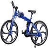 Lynkaye 1pcs Mini Finger Mountain Bike Zinc Alloy Mini Bicycle Model Cool Model Decoration Crafts for HomeBedroom, Living Room, Office,Decoration view 1