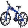 Lynkaye 1pcs Mini Finger Mountain Bike Zinc Alloy Mini Bicycle Model Cool Model Decoration Crafts for HomeBedroom, Living Room, Office,Decoration view 2