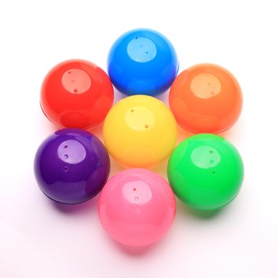 Vending Machine Capsules - 3" Empty Plastic Capsules - 14 Pcs Toy Capsule - Assorted Colors Round Large Easter Eggs - Bath Bombs Molds - Party Favors DIY Craft Supplies