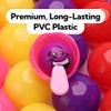 Vending Machine Capsules - 3" Empty Plastic Capsules - 14 Pcs Toy Capsule - Assorted Colors Round Large Easter Eggs - Bath Bombs Molds - Party Favors DIY Craft Supplies view 4