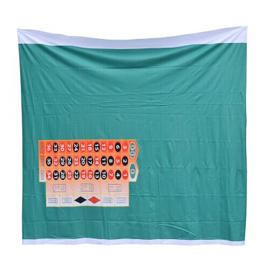 Roulette Casino Style Layout Generic Cotton Polyester Felt Green Left Handed New
