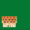 Roulette Casino Style Layout Generic Cotton Polyester Felt Green Left Handed New view 3