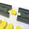 TrainLab Dog Bones Connectors for Intelino Smart Train Tracks 5pc (Yellow) view 2