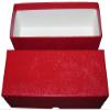 Guardhouse 8 " Double Row Heavy Duty Storage Box for 2 " Paper and Plastic Coin Holders Red 6 Pack view 3