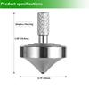 CHEETOP Stainless Steel Spinning Top, Precision Mini Desktop Gyroscope, Kill Time Reduce Stress ADHD Toys, Perfect Balance Gyro (Style 3) view 2