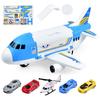 Tuko Transport Cargo Airplane Car Toy Play Set for 3+ Years Old Boys and Girls view 2