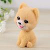 Amosfun Car Accessories Dashboard Nodding Heads Head Dog Car Dash Puppy Simulation for Vehicle Cake Decoration Decor Home Decorative Pomeranian Home Decor view 3