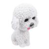 Amosfun Home Decor Car Shaking Dog Car Bobbleheads Office Accessories Halloween Decorations Accessories Animals Cartoon Animal Desktop Ornament Table Ornament Household Statue view 3