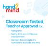 hand2mind NumberLine Clock, Telling Time Teaching Clock, Learn to Tell Time Clock, Analog Classroom Learning Clock, Teaching Time Math Manipulatives, Clocks for Kids Learning to Tell Time (Set of 6) view 2