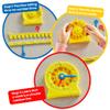 hand2mind NumberLine Clock, Telling Time Teaching Clock, Learn to Tell Time Clock, Analog Classroom Learning Clock, Teaching Time Math Manipulatives, Clocks for Kids Learning to Tell Time (Set of 6) view 3