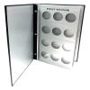 Harley-Davidson Collector's 96 Ct. Poker Chip Leather Grain Album - Black 6696 view 1