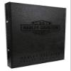 Harley-Davidson Collector's 96 Ct. Poker Chip Leather Grain Album - Black 6696 view 2