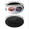 Harley-Davidson Collector's 96 Ct. Poker Chip Leather Grain Album - Black 6696 view 4
