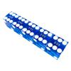 Yuanhe Set of 5 Grade AAA Precision 19mm Serialized Casino dice with Razor Edges and Corners - Blue  view 4