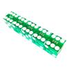 Yuanhe Set of 5 Grade AAA Precision 19mm Serialized Casino dice with Razor Edges and Corners - Green  view 4