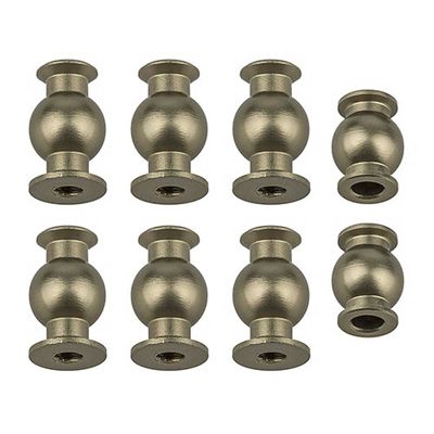 Team Associated FT Aluminum Turnbuckle Ball Set, ASC81408