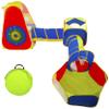 BalanceFrom 5-Piece Ball Pit Tents and Tunnels, Toddler Jungle Gym Play Tent with Play Crawl Tunnel, Pit Balls NOT Included, Multiple view 2