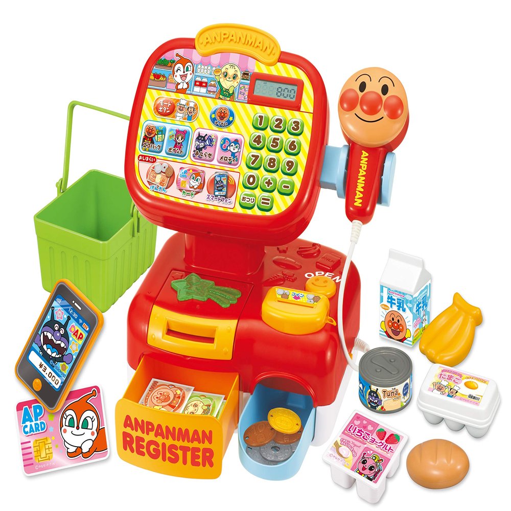 Sega Toys Anpanman Snacks! Self Pippi Anpanman Register