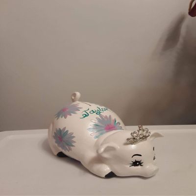 Piggy Bank/personalized piggy bank/girls piggy bank/baby shower gift