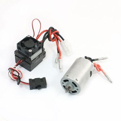 Aexit 6-16V High Voltage 320A Brushed ESC 2A BEC w Fan + 25000RPM 550 Motor (04844ba72bf464dd5a031097fbf01f2c)