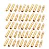 Aexit 25 Pairs Gold Plated 4mm Female Male Banana RC Model Charger Connector (f810c47ee34c2c27e060538392f36759) view 1