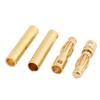 Aexit 25 Pairs Gold Plated 4mm Female Male Banana RC Model Charger Connector (f810c47ee34c2c27e060538392f36759) view 2