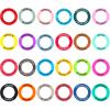 ALIZERO Tabletop RPG DND Condition Markers Set and Spell AOE Damage Marker D&D Area Effect Template, with 96 DND Status Effect Markers in 24 Frequently Used Conditions view 3