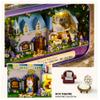 MAGQOO 3D Wooden Dollhouse Miniature DIY Doll House Kit with Furniture,1:100 DIY Box Theater Kit (Sweet Dream) view 3