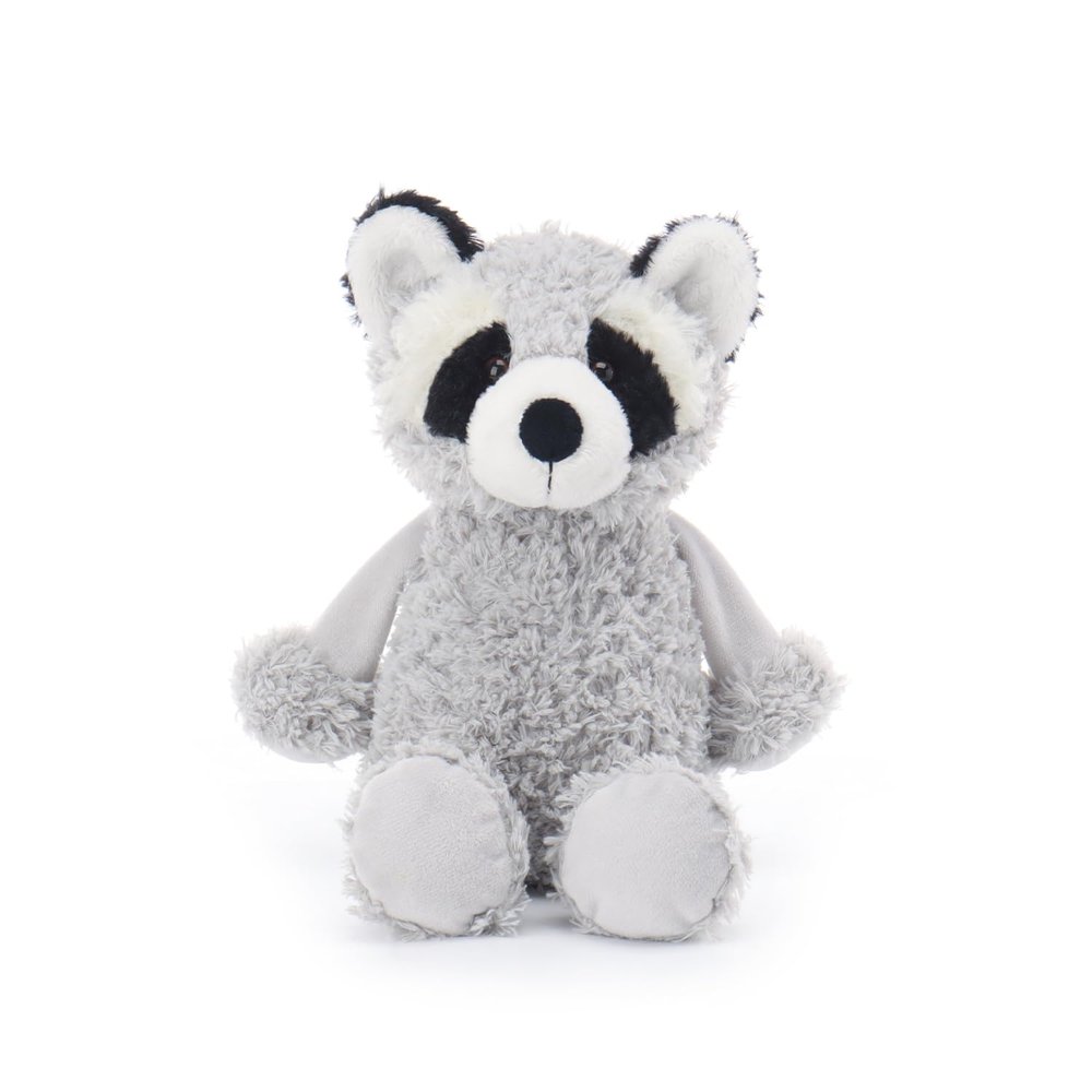 Apricot Lamb Toys Plush Gray Raccoon Stuffed Animal Soft Cuddly Perfect for Child Gray Raccoon, 9 Inches