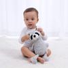 Apricot Lamb Toys Plush Gray Raccoon Stuffed Animal Soft Cuddly Perfect for Child Gray Raccoon, 9 Inches view 4