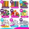 Blue Squid 2000+pcs Craft Kits for Kids, Ages 3-9 Girl Boys Gifts Arts and Crafts for Kids Craft Kits Toys for 3-9 Year Old Girls Boys Birthday Presents Gifts Crafts for 4-10 Year Olds view 2