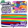 Arts and Crafts Supplies Kit for Kids - Boys and Girls Age 4 5 6 7 8 Years Old - Toddler Art Set Activity Materials - Great for Preschool and Kindergarten Crafting Project - Carl & Kay view 4