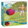 Toysmith Giant Kick Rebound Ball with Wrist Strap and Pump-Fun for Boys and Girls-Outdoor Toys (2081), 15" diameter, Assorted view 1