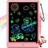 Bravokids 10 Inch LCD Writing Tablet for 3-8 Year Olds - Electronic Drawing Pad and Doodle Board as Educational Birthday Gifts for Girls and Boys (Pink) view 1