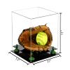 Better Display Cases Versatile Clear Acrylic Display Case - Medium Square Box with Green Risers 11" x 11" x 11" (A001-GRR) view 2
