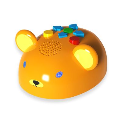 Apitor Robot Bear Screen-Free Coding Robot for Kids Ages 3-5, First Coding Toy with Lights, Sounds & Alphabet Map, STEM Learning Toy Birthday Gift for Boys & Girls
