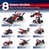 Apitor STEM Building Kit for Kids 6-12 | 8-in-1 Multi-Model Educational Robotics & Engineering Toy | DIY Race Car with High-Speed Motor | Fun STEM Building Robot for Young Boys & Girls view 2