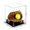 Better Display Cases Versatile Clear Acrylic Display Case - Medium Square Box with Purple Risers 11" x 11" x 11" (A001-PR) view 2