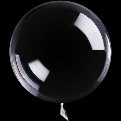 12 Inch Helium Bobo Balloons - LED Light Up Balloons for Christmas, Wedding, Birthday Parties (Clear, 20 Pack, Led String Not Included)