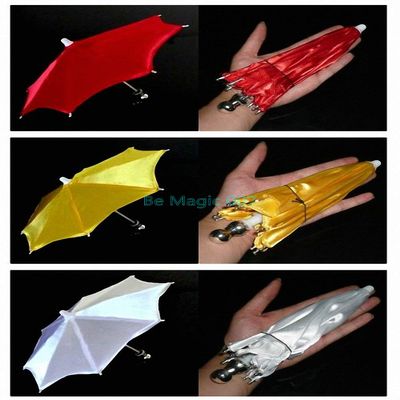 Parasol (13inches) - Magic Tricks, Stage Magic, Party Magic, Magic Prank.Fire Magic,Coin Magic, Illusion Magic, Card Tricks..etc.. (Black dot)