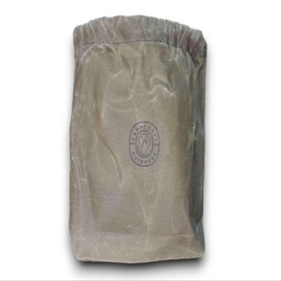 Camp Skillet Bag, Bushcraft Grill Bag, Mess Kit Pouch, Waxed Canvas Bag, Camp Cookware Storage Bag