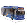 Daron MTA Bus  11-Inch Single Bus in New Blue Livery  Officially Licensed Friction-Powered Toy with Rolling Wheels and Functional Doors for Kids Ages 3+ view 2